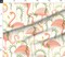 Palm Springs Retro Leaves Vines Custom Printed Fabric by Spoonflower Various Fabrics by the Yard or Fat Quarter